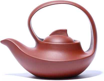 Purple Sand Teapot 16oz Chinese Yixing Clay Handmade Tea Pot Ceramics Zisha Red Mud Kungfu Tea Set