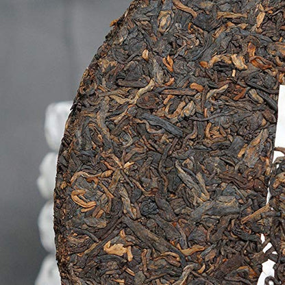 T8663 Iron Cake Xiaguan Pu?er Tea 2017 357g Ripe Puer Cake Shu Jinbang Series Yunnan Puerh Tea