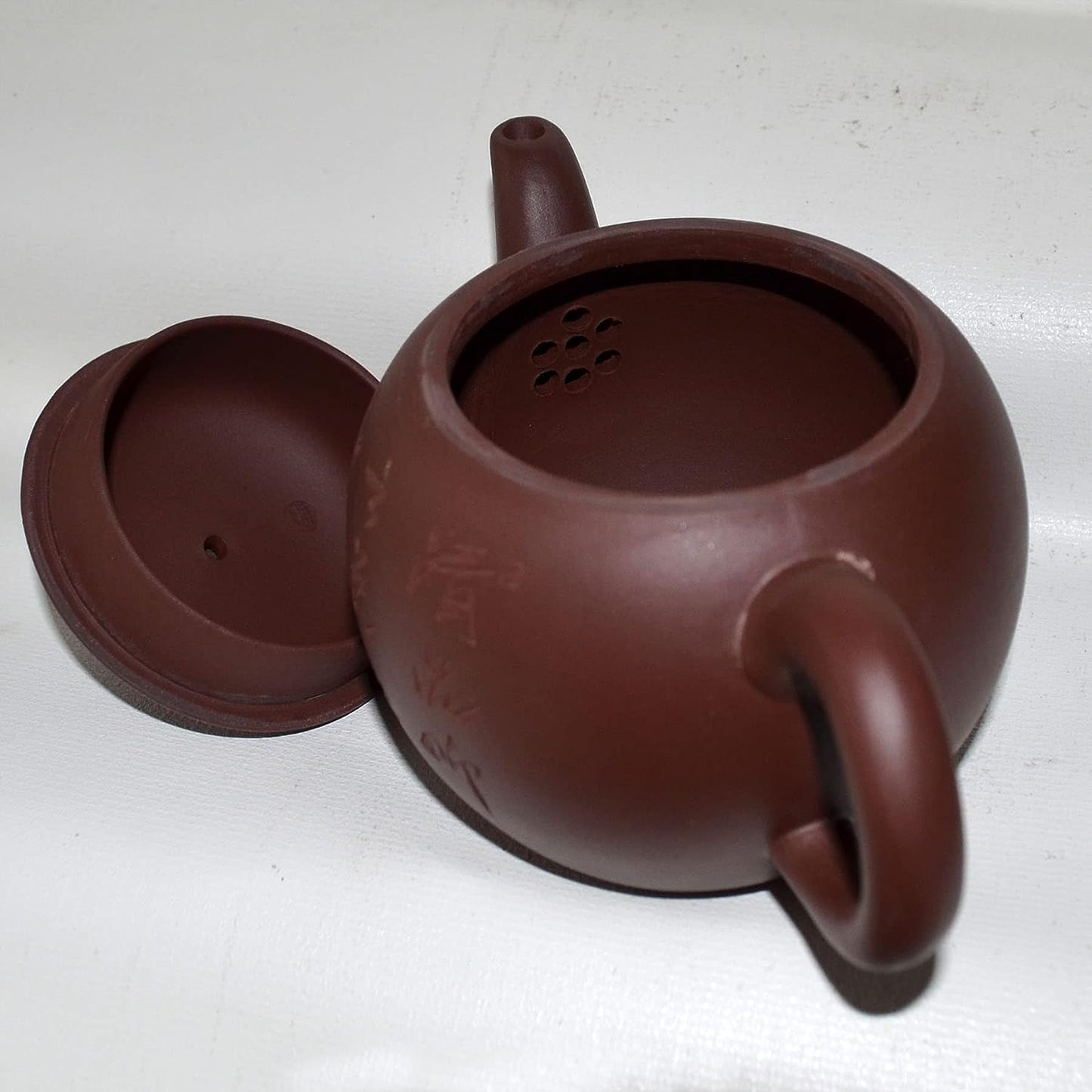 Chiese Yixing Teapot 8oz/240ml Simple Zisha Tea Pots for Loose Tea