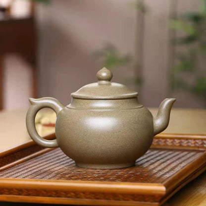 SILINE Upscale Zisha Teapot 12.8 Oz/380 cc,Fine Handmade Genuine Yixing Clay Tea Pot with Certificate and Gift Box (Xiaoying,Xiekeqing ni)
