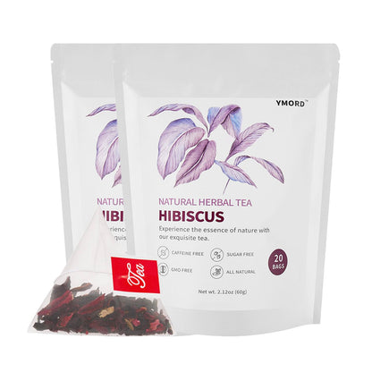 YMORD Chrysanthemum Cassia Seed Tea - Liver Cleanse Detox & Repair Tea with Burdock Root, Osmanthus, Goji Berries - Natural Healthy Herbal Tea Bags - 20 Count - Vegan, Sugar Free & Caffeine Free