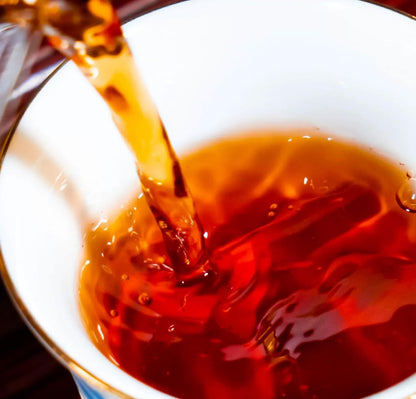 HOYNISE Organic Ripe Pu'erh Tea I Loose Leaf I USDA Organic I 3.5 Ounce (100g) I High Mountain Grown I Unique Aroma I Packed & Shipped Direct From Source in China