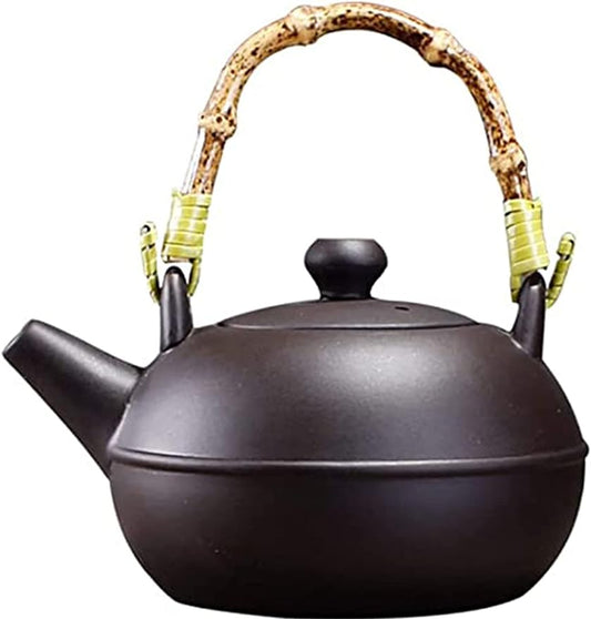 Premium Teapot Handmade Zisha Teapot Purple Clay Kettle Suit Tie Gaunyin Black Puer Tea