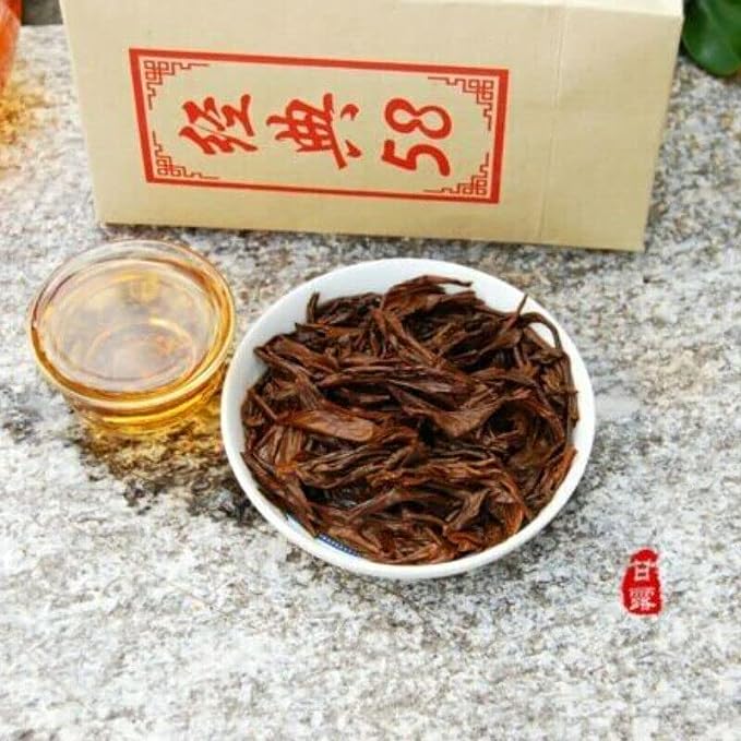 Chinese DianHong Black Tea Yunnan Classic 58 Dian Hong Tea 180g/Box (1 Box)