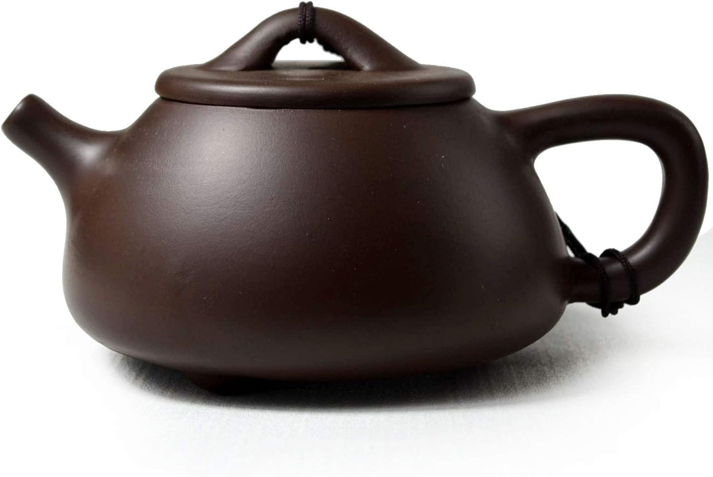 Teapot Chinese Yixing ShiPiao Style Zisha Tea Pots Zini for Loose Tea (6oz)