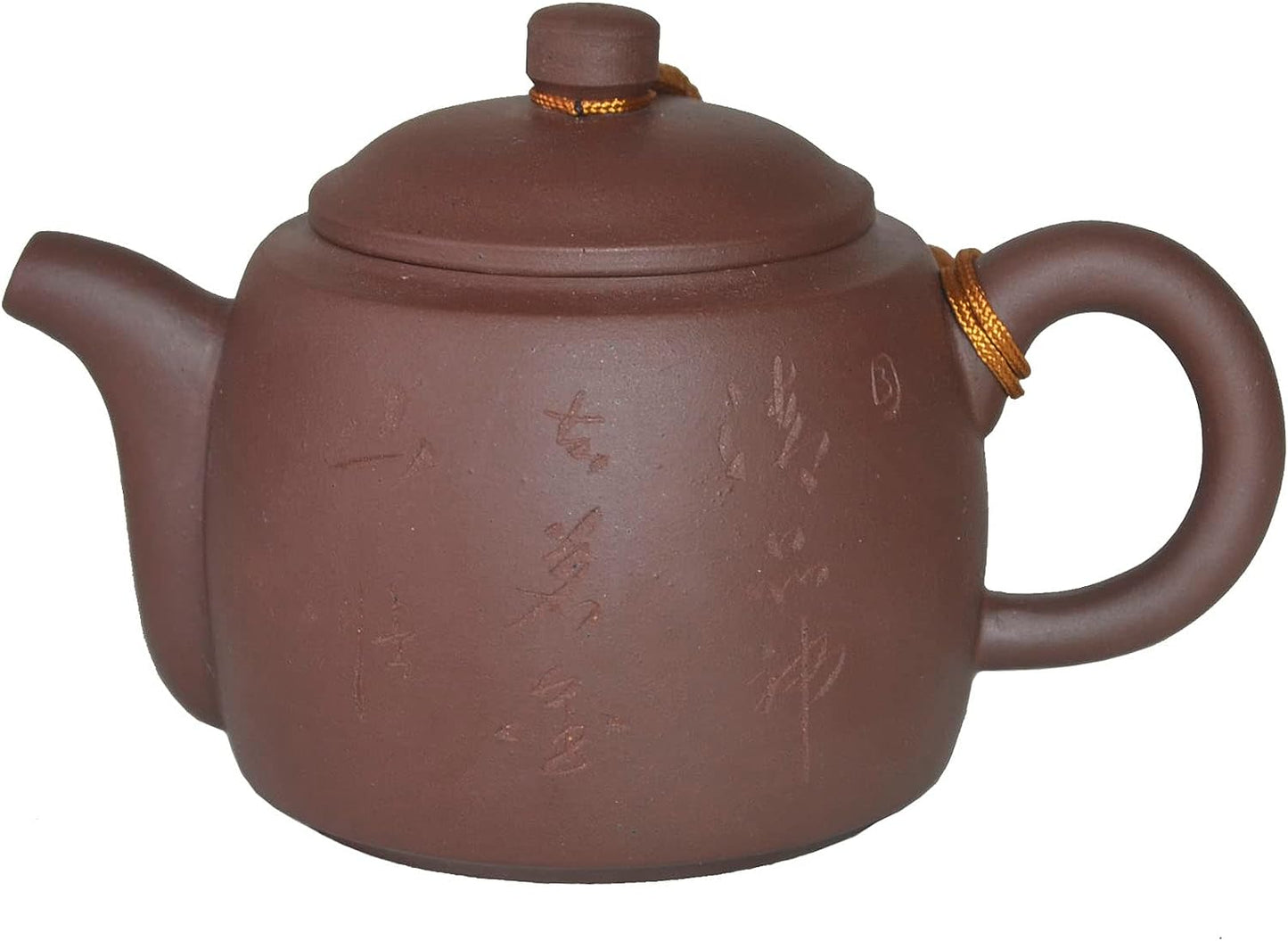 Zisha Teapot Chinese Yixing Clay Pot Ceramics Purple Sand Pot Kungfu Kettle Filter Loose Tea (8oz)