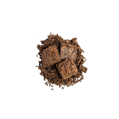 Ripe Pu-erh Tea, Aged Fermented JuJube Shu Puerh Tea Cake, Classic Chinese Pu'er Tea Black Tea