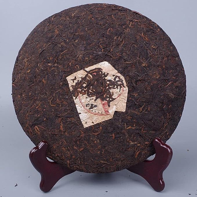 Tongqinghao Pu'er Tea Chinese Black Tea Pu-Erh Ripe Tea Cake 357g