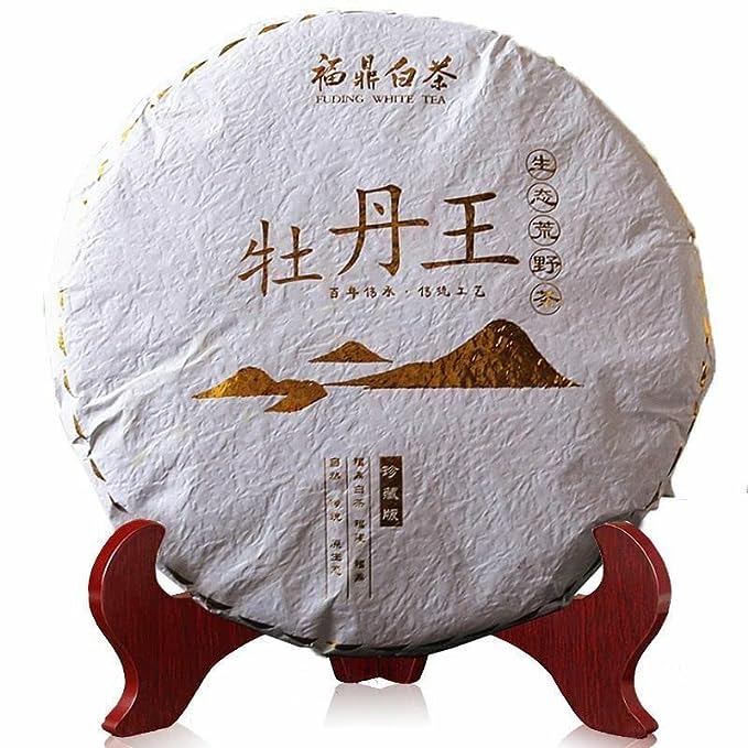 Peony King Chinese White Tea Bai Cha Cake Fuding White Peony White Tea 300g