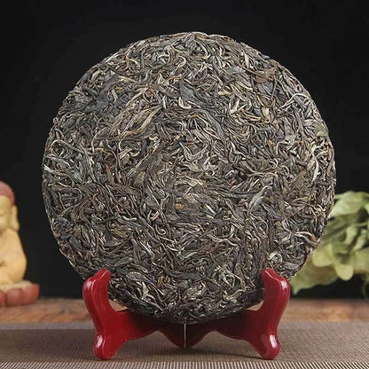 Yunnan Yiwu Ancient Tree Pu'er Tea Cake Raw Tea 357g