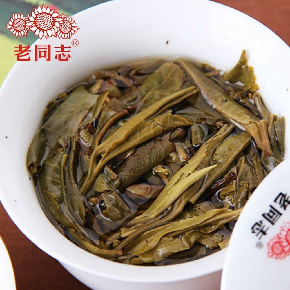 Pu-erh Tea Cake Haiwan Puer Tea Old Comrades "Spring" Chun Lu Puer Tea 400g