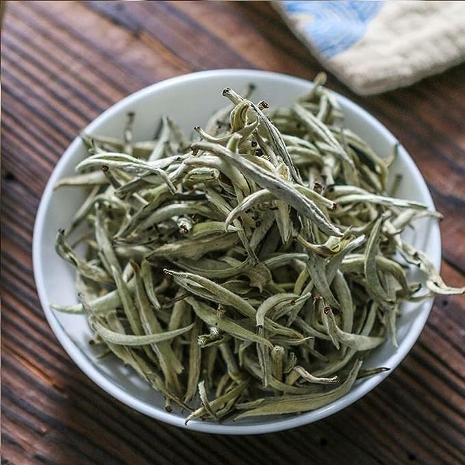 Chinese White Tea Organic Bai Hao Yin Zhen Tea 250g (250g*2 bags)