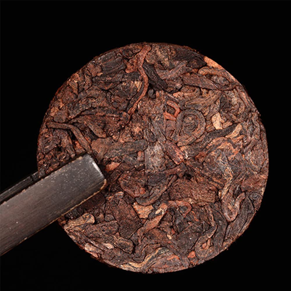 Jarteela - Chinese Ripe Puerh Tea (Cook Puerh) - Sweet & Mellow Flavor - 100g/3.53oz - Good For Regulating Balance of Body