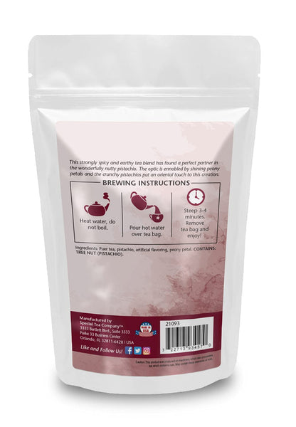 SpecialTea Company Pu-erh Pistachio Pu'erh Tea - 20 Tea Bags