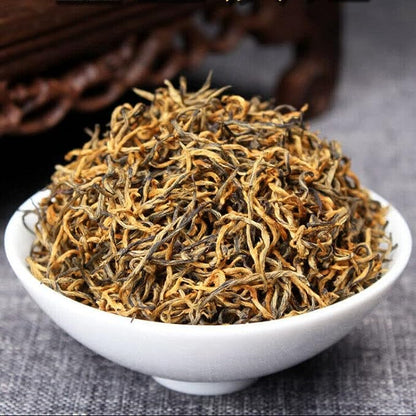 JIN SI Dian Hong Gold Yunnan Black Tea Organic Supreme Dianhong Golden Buds (500g)