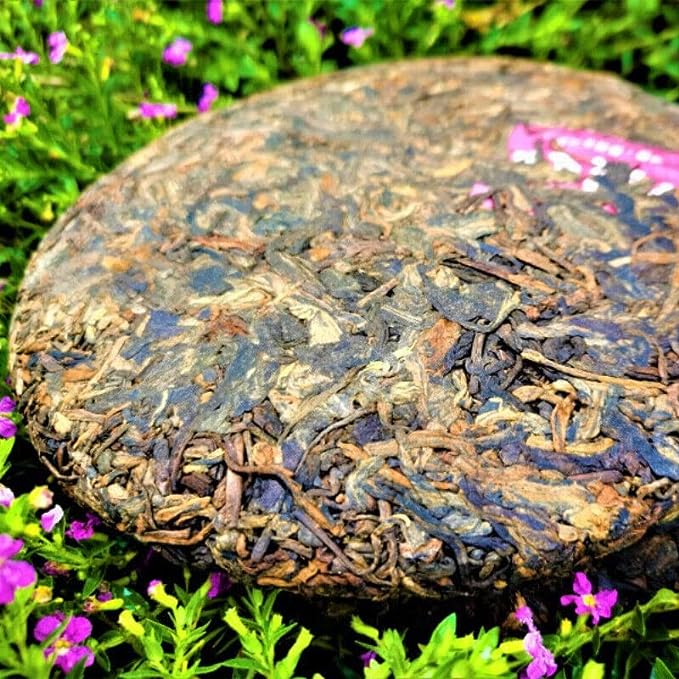 Premium Ripe Pu'er Tea Cake Brown Mountain Ancient Tree Tea Black Tea 357g