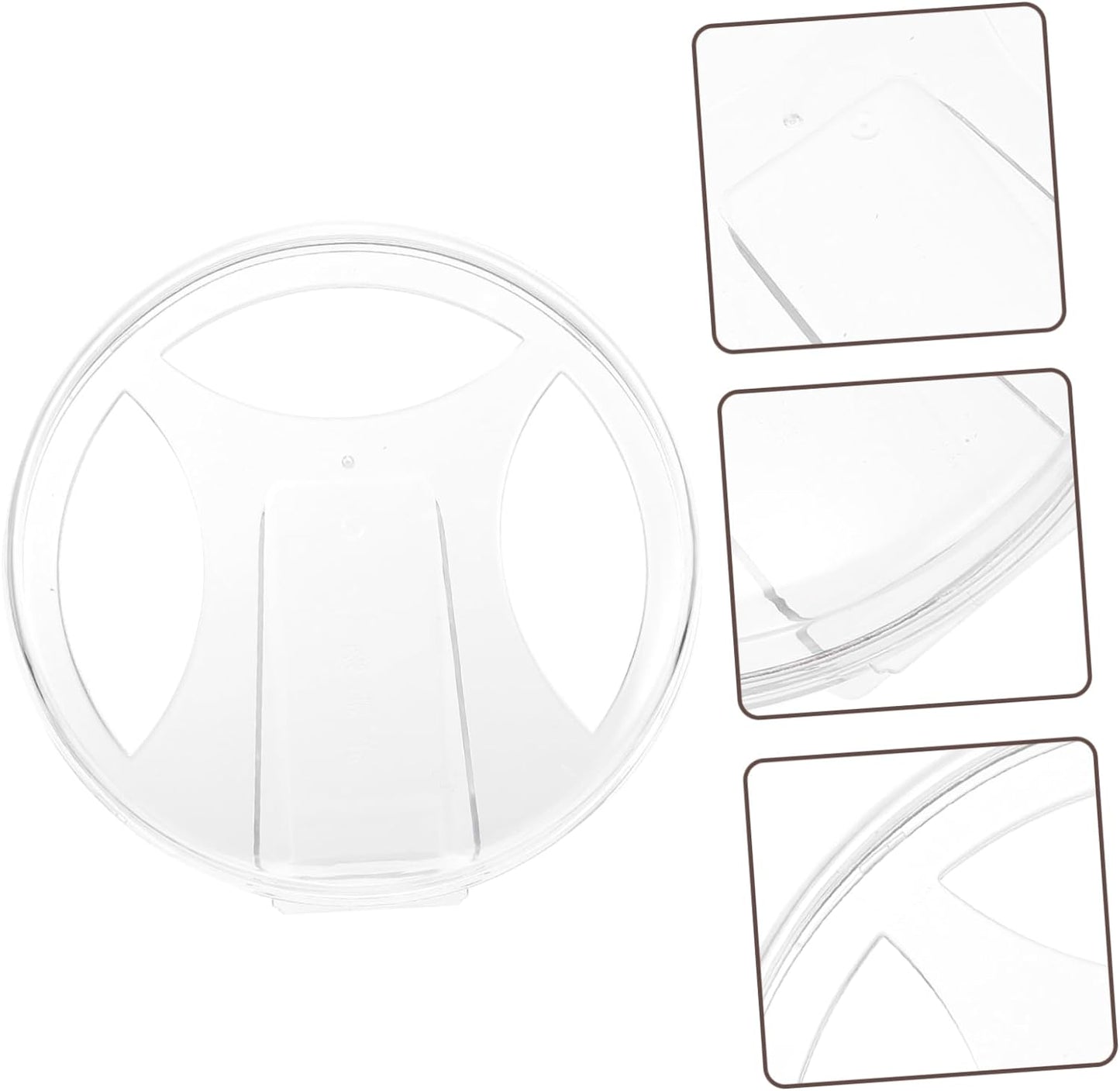 SHOWERORO 1 Set Tea Display Stand Pu Tea Chinese Display Stands Plastic Tea Bag Organizer Easels for Display Pu Cake Brick Clear Display Stand Plastic Tea Cake Case Tea Supply Pu'er Tea Tray