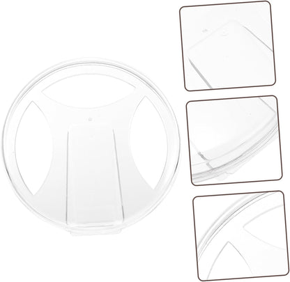 SHOWERORO 1 Set Tea Display Stand Pu Tea Chinese Display Stands Plastic Tea Bag Organizer Easels for Display Pu Cake Brick Clear Display Stand Plastic Tea Cake Case Tea Supply Pu'er Tea Tray