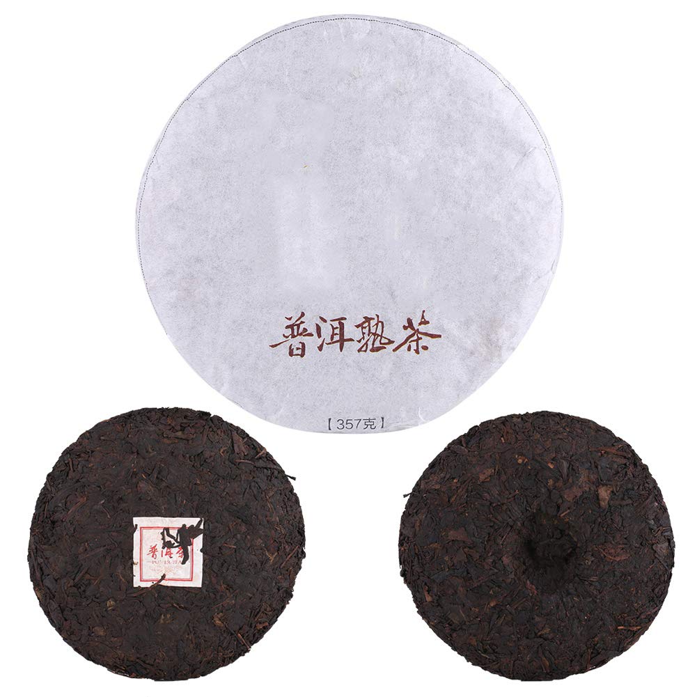 Chinese Pu Erh Tea Round Classic Pu'er Tea Cake Chinese Yunnan Famous Pu Erh Health Puer Cooked Tea Black Tea 357g