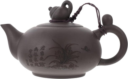 Chinese Yixing Teapot Tradition Purple Clay Xishi Pot Ceramic Zisha Gongfu Cha Kettle for Loose Puer Tea