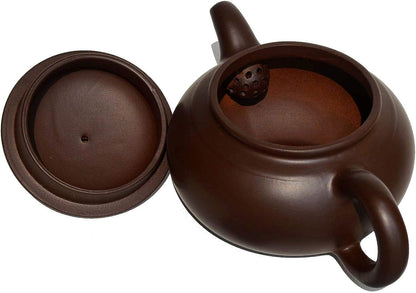 Teapot 8oz Chinese Yixing Origine Zisha Ware Zini Clay Pots Infuser for Loose Tea Fanggu