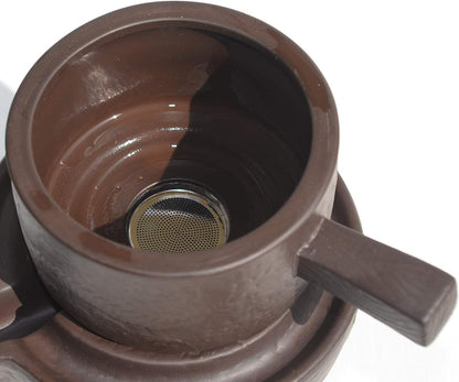 Chinese Gongfu Tea Set Service Automatic Stone-Mill Pot Cups Gift for Tea Ceremony Party Home Office Decor