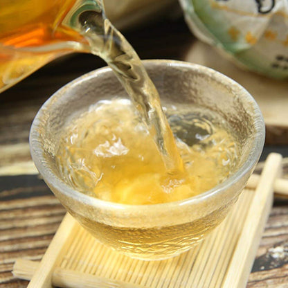 FullChea - 2009 Tulin Raw Pu-erh - Pu Erh Tea Loose Leaf - Sheng Puerh Tuocha From Yunnan - Health Tea - 8.8oz / 250g