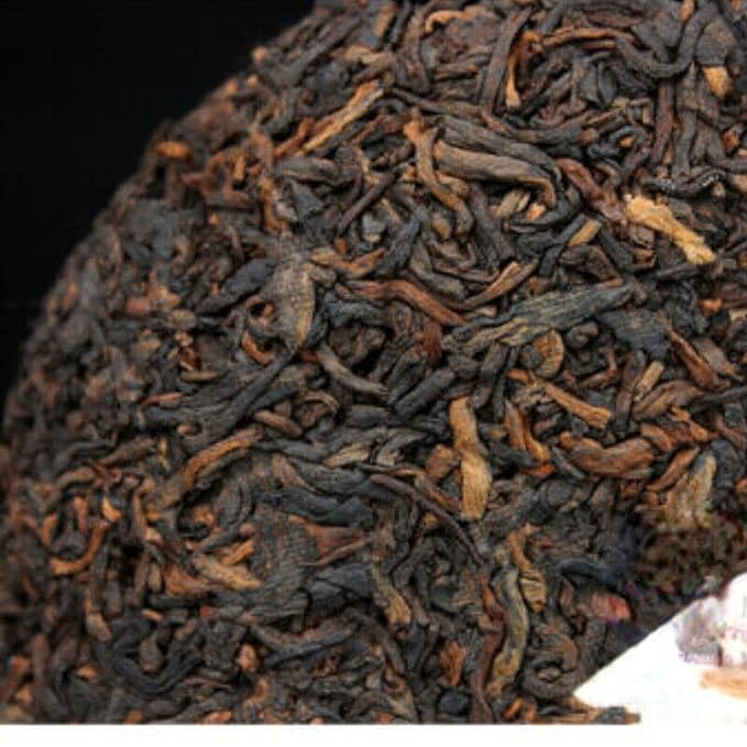 Wu Zi Deng Ke Ripe Puer Tea 150g Menghai Dayi Ripe Pu-erh Tea (150g X 5 Pcs (Complete Tin))