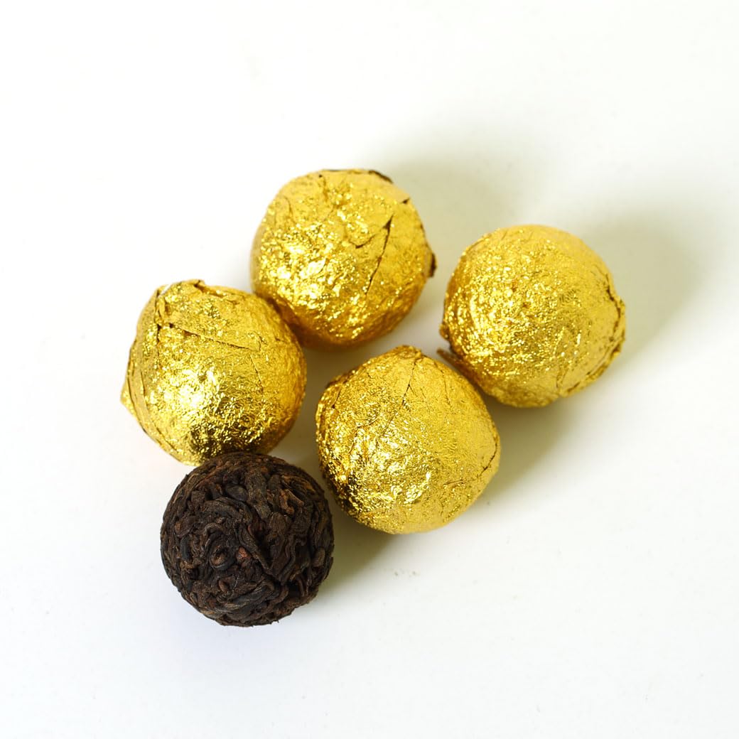 Puerh Tea Cake 100g / 3.5oz 2010 Year Ripe Shu Supreme Yunnan Handmade Puerh Tea - Yunnan Pu-erh Pu erh Puer Pu'er Chinese Tea - Tuocha