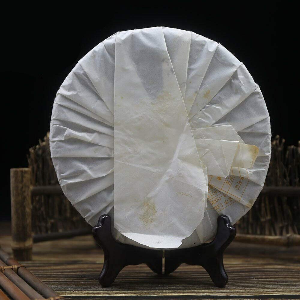 FullChea - 2007 Mengku Muyechun Raw Pu-erh Tea - Pu Erh Tea Loose Leaf - Sheng Puerh From Yunnan - Detox Tea - 14.11oz / 400g