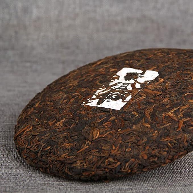 357g Old Tree Chinese Ripe Puerh Tea Cake Iceland Golden Buds Shu Puer Tea