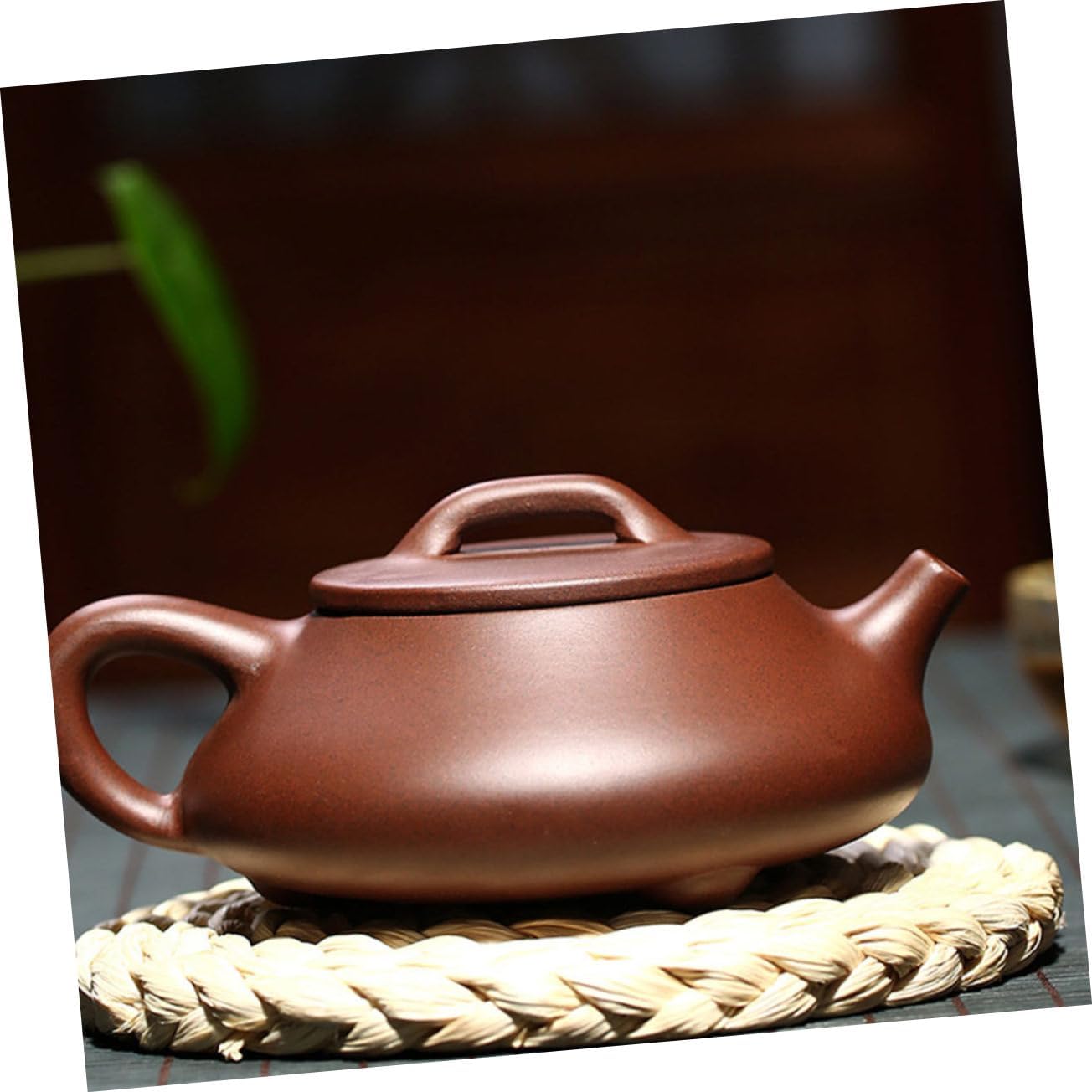 Cabilock 3 Pcs Purple Clay Teapot Zisha Teapot Pottery Tea Stovetop Whistling Kettle Kongfu Tea Kettle Boiling Teapot Boiling Kettle Purple Clay Tea Kettle Camp Kettle Outdoor Gongfu Teapot