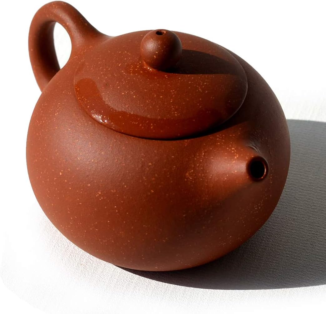 Yxhupot Teapot 6.2oz Chinese Yixing Tea Pots Xishi Zisha Clay Natural Mud