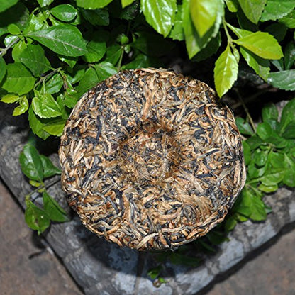 Lida - Golden Bud Dian Hong Black Tea Cake - Yunnan Black tea - 100g