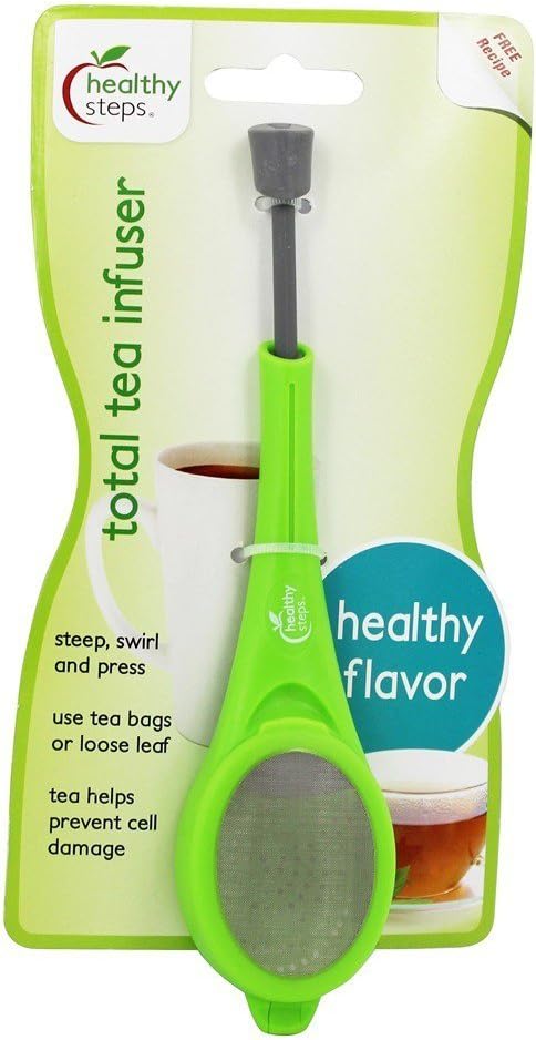 Jokari Restaurant Quality Stainless Steel Loose Leaf Tea Infuser 3 Pack. Customize Strength and Taste Of Tea At Home For Yourself or Guests To Make A Perfect Cup With No Tea Bags, Debris or Leaves