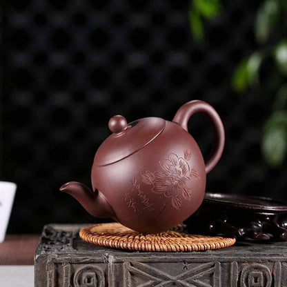 OPPJB Cast Iron Tea Potsdingshu Town Yixing City Zisha Teapot
