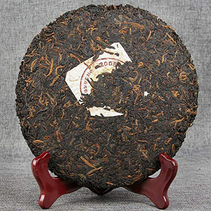 BI CHA BI 2005 Yr Yunnan Menghai Yunya Puwen Pu-erh Ripe Tea 357g Puer Shu Old Pu Erh Shou Tea