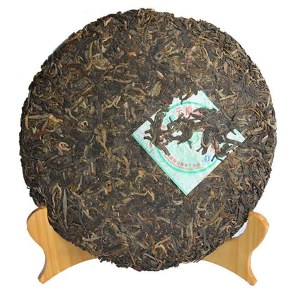 FullChea - 2008 Bajiaoting 0830 Raw Pu-erh Tea - Menghai Pu Erh Tea Loose Leaf - Sheng Puerh - Healthy Tea - 12.59oz / 357g