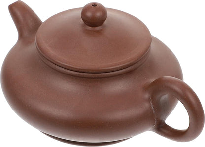 Hemoton 1pc Teapot Tea Pouring Pot Filter Loose Tea Pot Loose Leaf Tea Maker Clay Ceramics Pot Multipurpose Kettle Hot Water Kettle Zisha Tea Pot Make Tea Fine Stone Tools Purple Clay