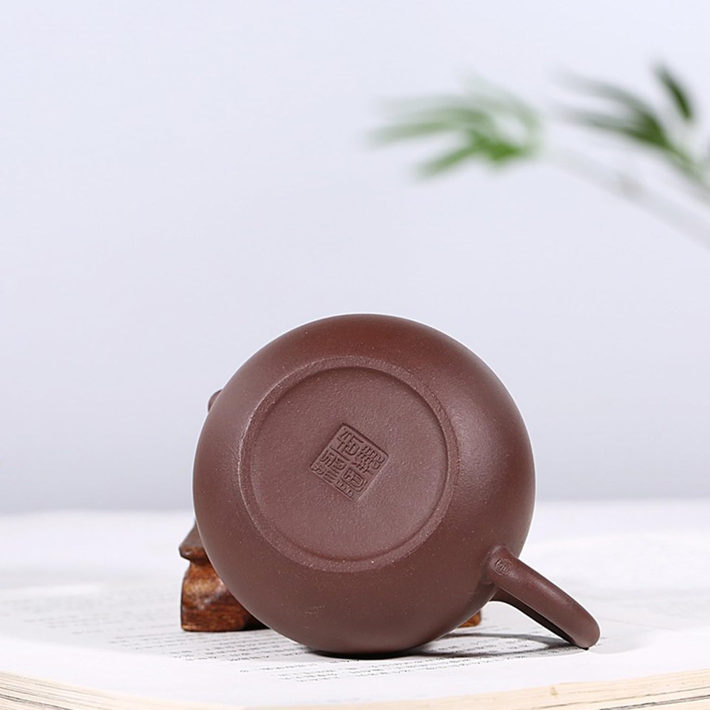 EEYZD Fine Handmade Zisha Teapot,Hand Painted White Plum Blossom Xishi Pot,Chinese Yixing Kungfu Ceramic Mini Teapot,7 teapot