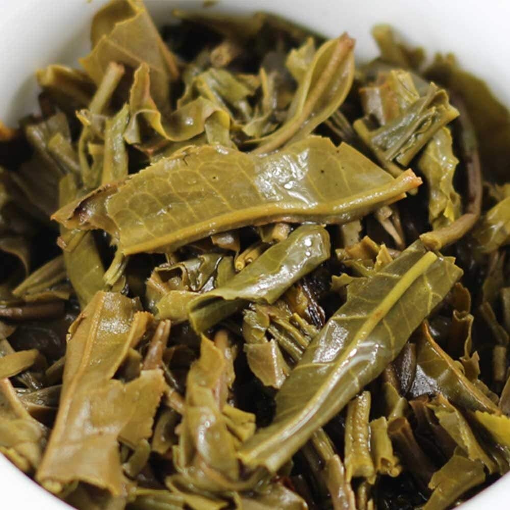 FullChea - 2014/2015 Haiwan 9948 Raw Pu-erh Tea - Pu Erh Tea Loose Leaf - Menghai Sheng Pue - Increases Energy - 12.59oz / 357g