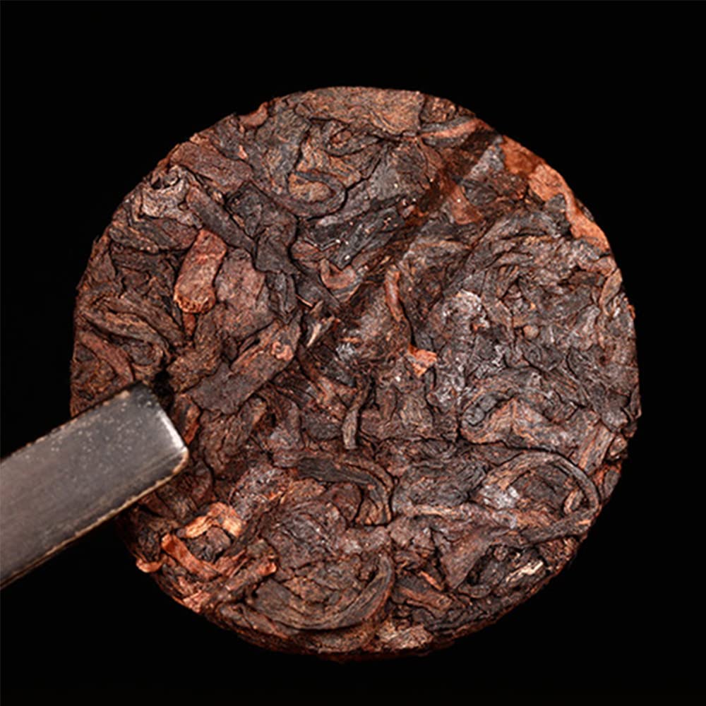 Jarteela - Chinese Ripe Puerh Tea (Cook Puerh) - Sweet & Mellow Flavor - 100g/3.53oz - Good For Regulating Balance of Body