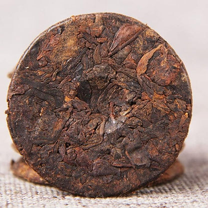 Ripe Tea Fermented Craft Tea Small Pu'er Tea Column Tea Cake 200g