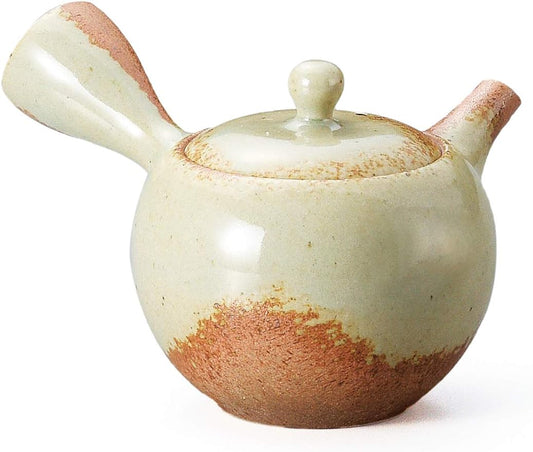 Yamaki Ikai G531 Ichintou Ash Glazed Teapot, Brown, 8.1 fl oz (230 ml)
