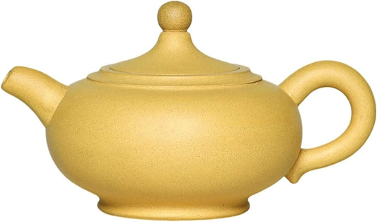 SILINE Zisha Tea Pot 9 Oz,Chinese Genuine Yixing Clay Teapot with Filter,Infuse BrewKung Fu Loose Leaf Tea Maker