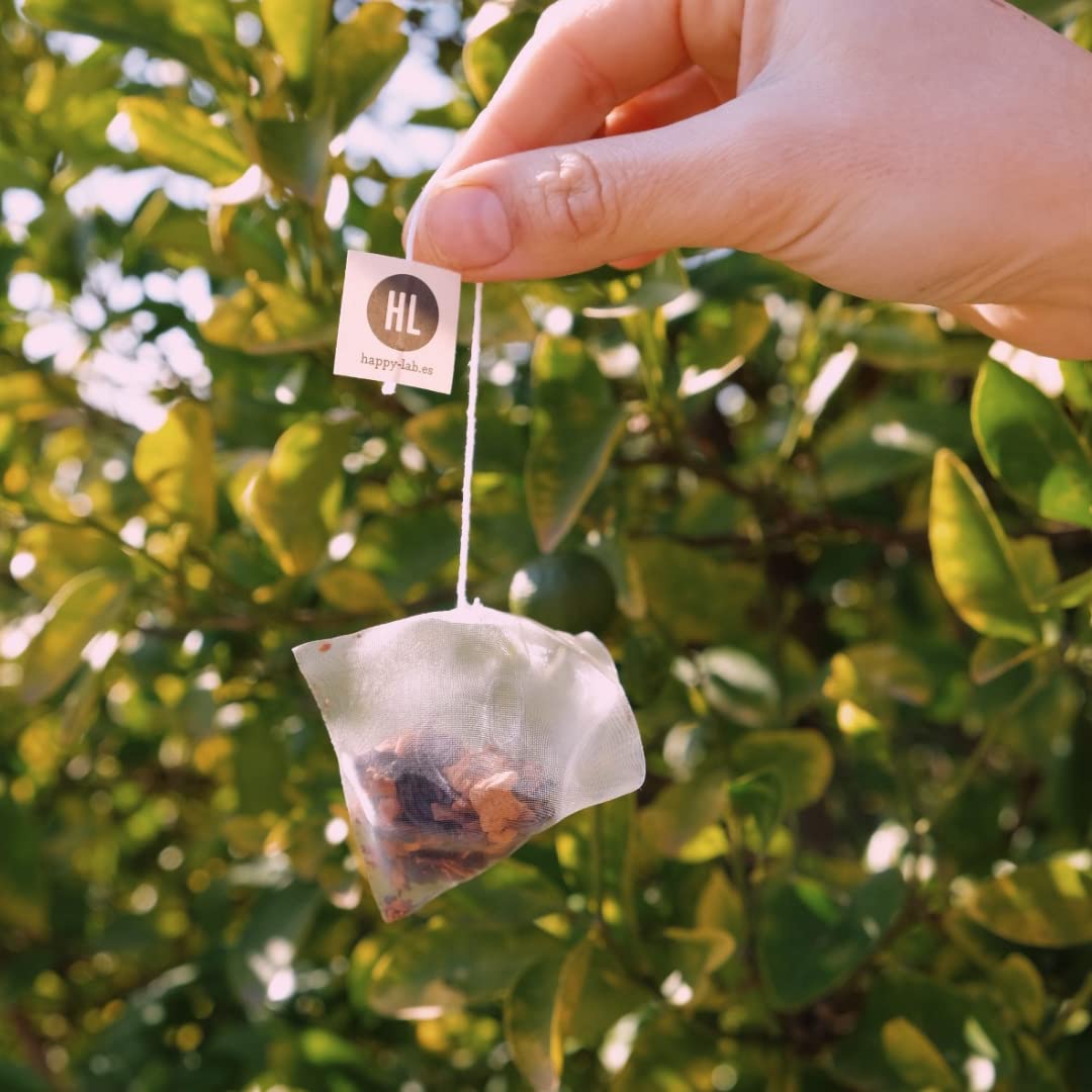 HAPPY LAB Red Power Tea - 14 biodegradable tea bags.