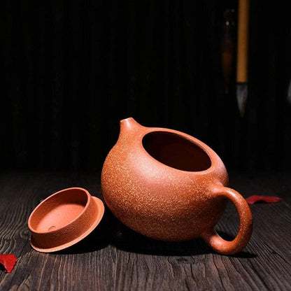 ZHSDTHJY Teapot240Ml Yixing Zisha Teapot Sand Mud Zisha Teapot Home Wine Set Office Tea Ceremony Teapot