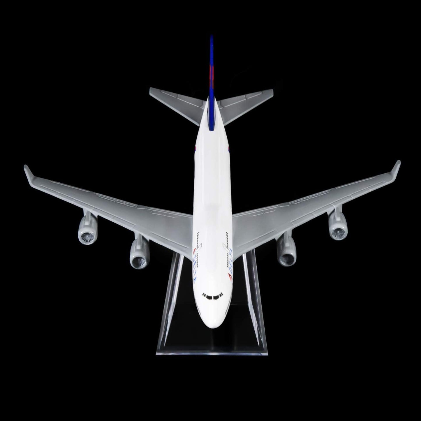 24-Hours Delta Boeing 747 Plane Model Alloy Metal Airplane Models Die-cast 1:400