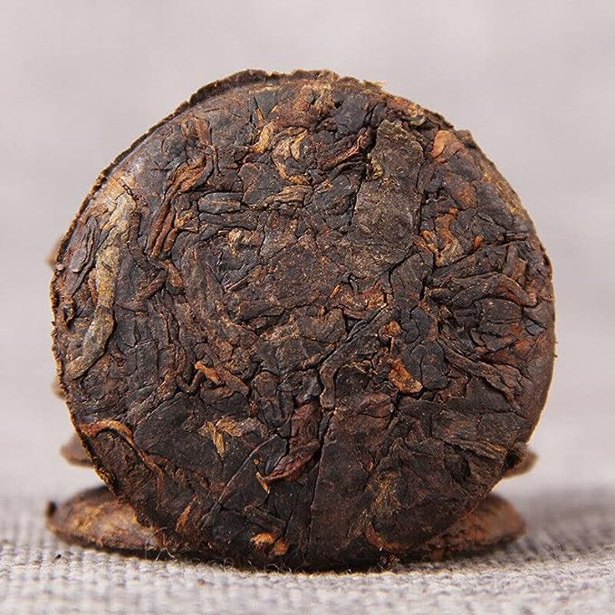 Ripe Tea Fermented Craft Tea Small Pu'er Tea Column Tea Cake 200g