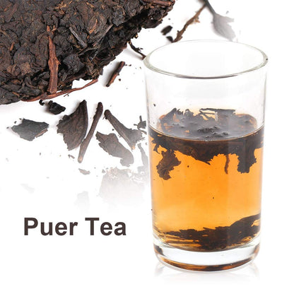 Natural Premium Pu-erh Tea, Pu-erh Tea Cake Chinese Pu'er Tea Health Tea for Daily Drink and Gift 357g China Tea Tea Cake Compressed